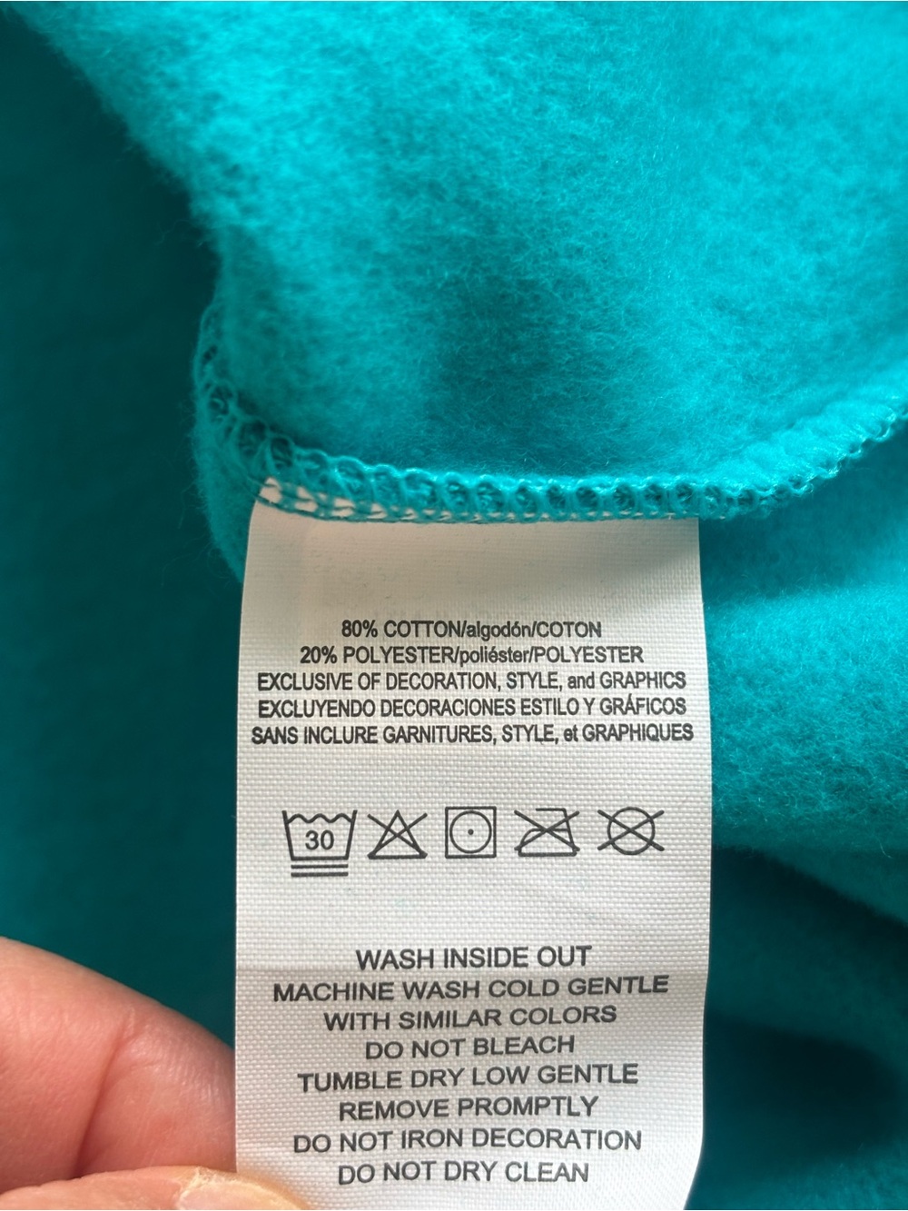 NWT Women’s Fanatics Miami Dolphins Teal Pullover Hoodie w/Tagovailo #1 Logo - Picture 11 of 12